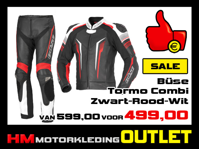 Tormo zwart rood wit