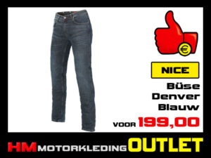 Textiel motorjeans Buse Denver - Blauw